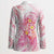 Rose Pink Polynesian Jellyfish Blazer Watercolor Glows - Polynesian Pride