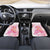 Rose Pink Polynesian Jellyfish Car Mats Watercolor Glows - Polynesian Pride