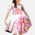 Rose Pink Polynesian Jellyfish Family Matching Mermaid Dress and Hawaiian Shirt Watercolor Glows - Polynesian Pride