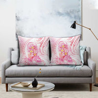 Rose Pink Polynesian Jellyfish Pillow Cover Watercolor Glows LT7 - Polynesian Pride