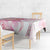 Rose Pink Polynesian Jellyfish Tablecloth Watercolor Glows - Polynesian Pride
