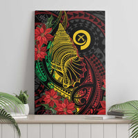 Vanuatu Meri Krismas Canvas Wall Art Conch Shell Tribal Art