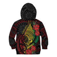 Vanuatu Meri Krismas Kid Hoodie Conch Shell Tribal Art