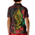 Vanuatu Meri Krismas Kid Polo Shirt Conch Shell Tribal Art