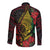 Vanuatu Meri Krismas Long Sleeve Button Shirt Conch Shell Tribal Art