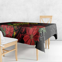 Vanuatu Meri Krismas Tablecloth Conch Shell Tribal Art