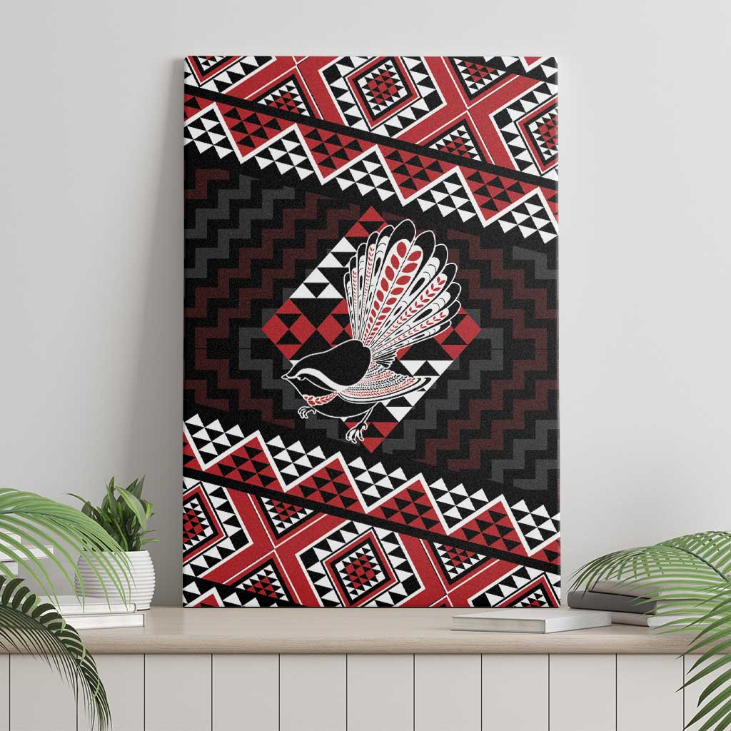 Taniko Aotearoa Canvas Wall Art Poutama Mix Piwakawaka LT7 - Polynesian Pride