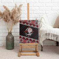 Taniko Aotearoa Canvas Wall Art Poutama Mix Piwakawaka LT7 - Polynesian Pride