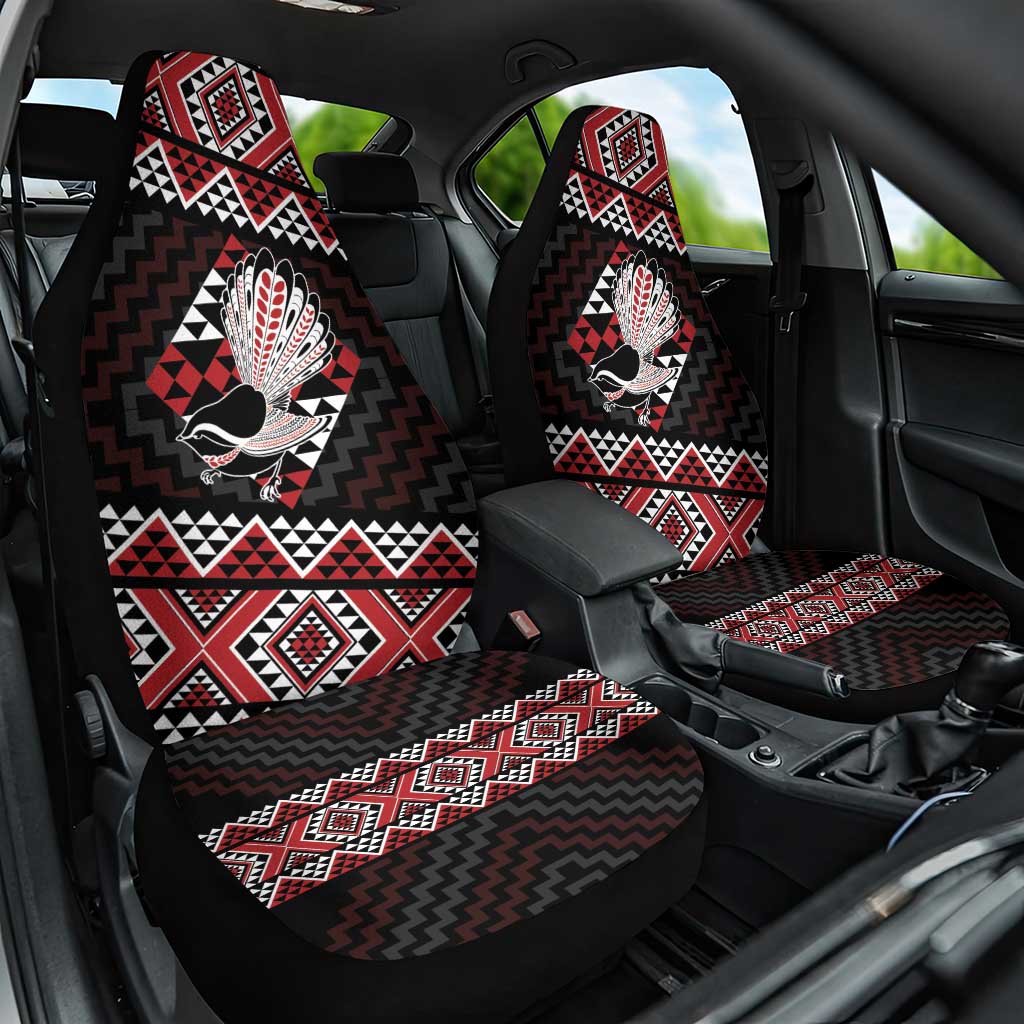 Taniko Aotearoa Car Seat Cover Poutama Mix Piwakawaka