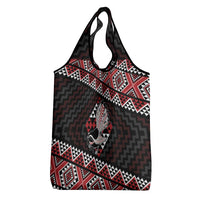 Taniko Aotearoa Grocery Bag Poutama Mix Piwakawaka