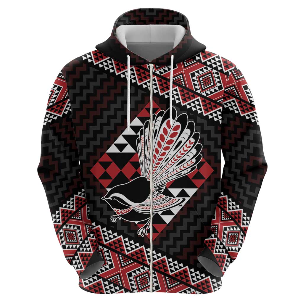 Taniko Aotearoa Hoodie Poutama Mix Piwakawaka