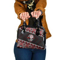 Taniko Aotearoa Shoulder Handbag Poutama Mix Piwakawaka