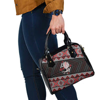 Taniko Aotearoa Shoulder Handbag Poutama Mix Piwakawaka