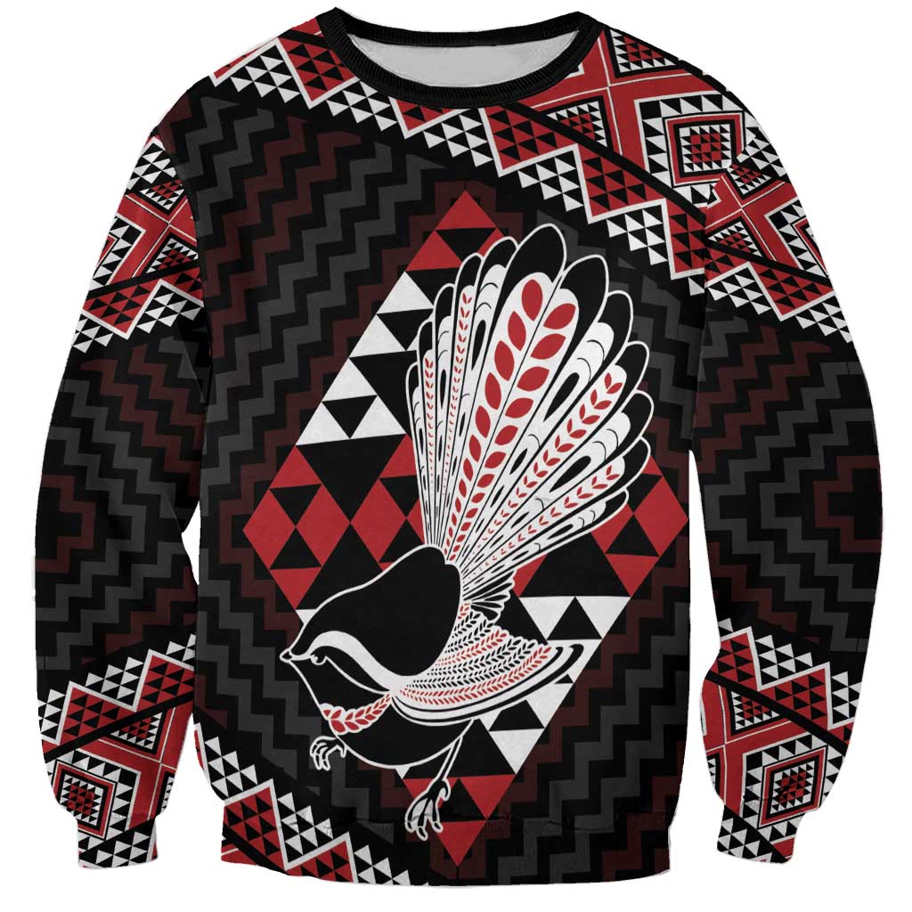Taniko Aotearoa Sweatshirt Poutama Mix Piwakawaka