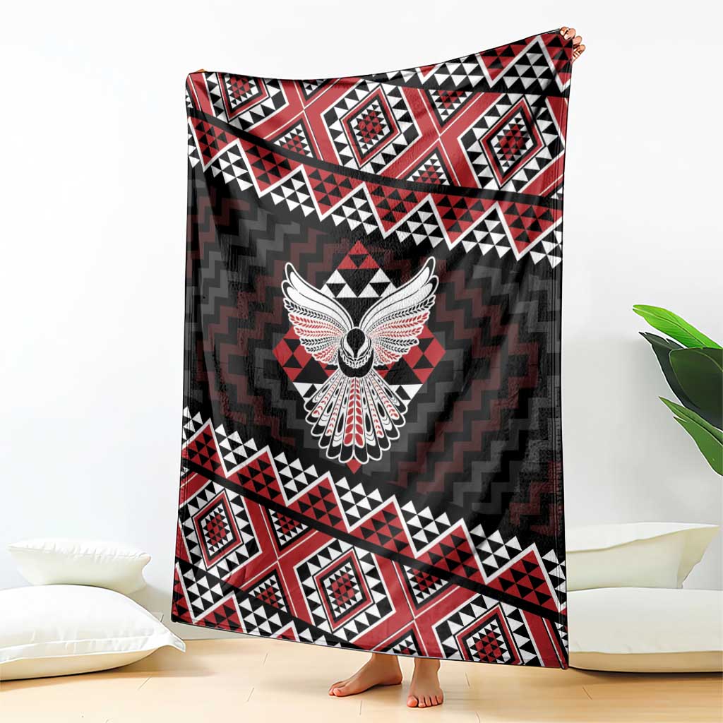 Taniko Aotearoa Blanket Poutama Mix Piwakawaka - Ver02