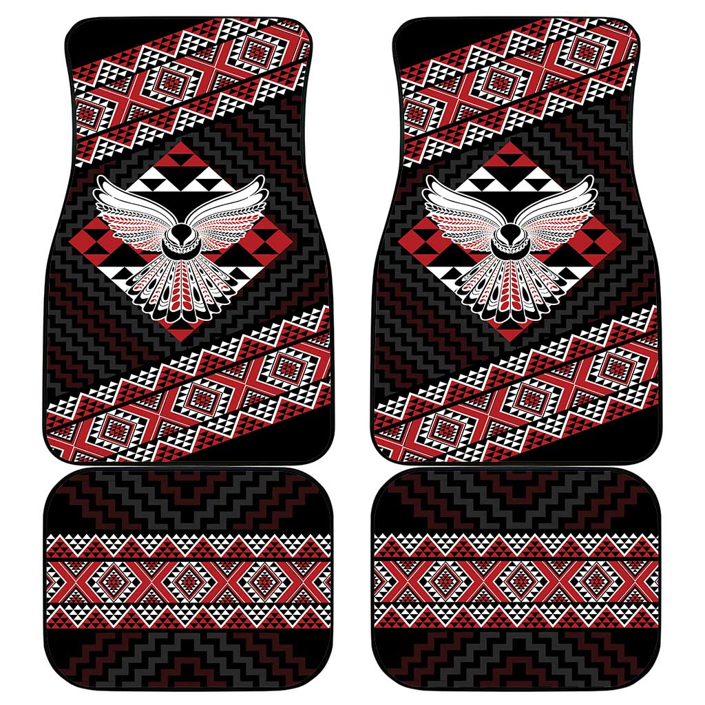 Taniko Aotearoa Car Mats Poutama Mix Piwakawaka - Ver02