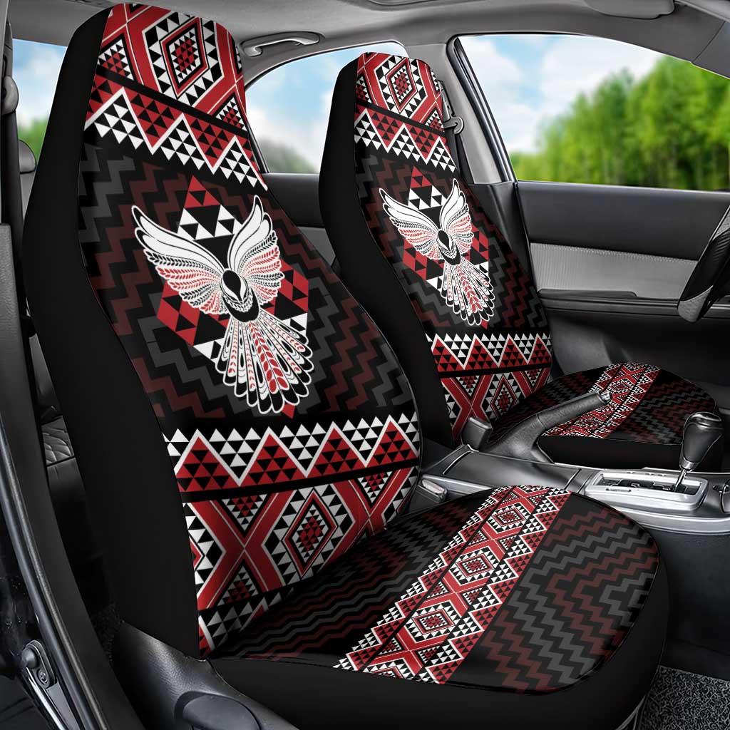 Taniko Aotearoa Car Seat Cover Poutama Mix Piwakawaka - Ver02