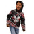 Taniko Aotearoa Kid Hoodie Poutama Mix Piwakawaka - Ver02