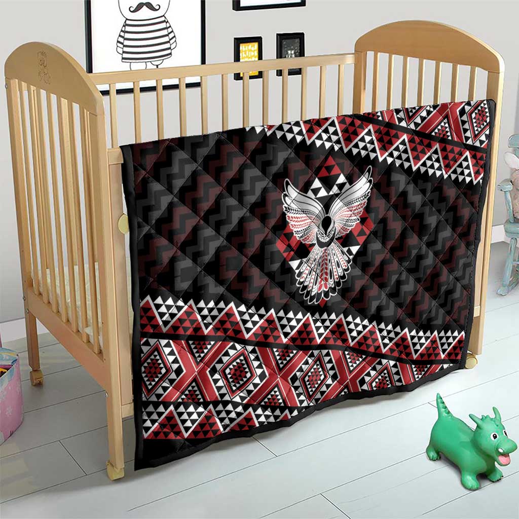 Taniko Aotearoa Quilt Poutama Mix Piwakawaka - Ver02