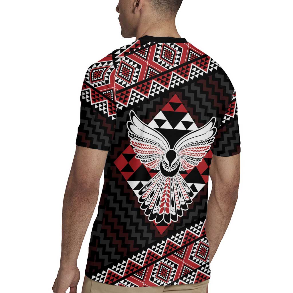 Taniko Aotearoa Rugby Jersey Poutama Mix Piwakawaka - Ver02