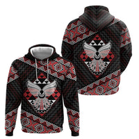 Taniko Aotearoa Zip Hoodie Poutama Mix Piwakawaka - Ver02 LT7 - Polynesian Pride