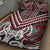 Maori Tukutuku Taniko Motifs Quilt Bed Set Red Poutama Mix Kowhaiwhai