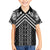 Maori Tukutuku Taniko Motifs Hawaiian Shirt Black Poutama Mix Kowhaiwhai