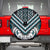 Maori Tukutuku Taniko Motifs Spare Tire Cover Teal Poutama Mix Kowhaiwhai