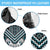 Maori Tukutuku Taniko Motifs Spare Tire Cover Teal Poutama Mix Kowhaiwhai