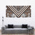 Maori Tukutuku Taniko Motifs Tapestry Brown Poutama Mix Kowhaiwhai