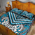 Maori Tukutuku Taniko Motifs Quilt Bed Set Turquoise Poutama Mix Kowhaiwhai