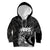 Polynesian Women's Day Kid Hoodie Plumeria Passion - Black LT7 Hoodie Black - Polynesian Pride