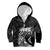 Polynesian Women's Day Kid Hoodie Plumeria Passion - Black LT7 Zip Hoodie Black - Polynesian Pride