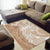 Polynesian Women's Day Area Rug Plumeria Passion - Beige LT7 - Polynesian Pride