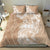 Polynesian Women's Day Bedding Set Plumeria Passion - Beige LT7 - Polynesian Pride