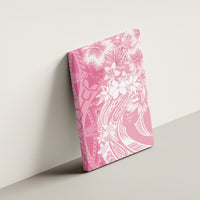 Polynesian Women's Day Canvas Wall Art Plumeria Passion - Pink LT7 - Polynesian Pride