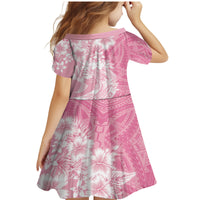 Polynesian Women's Day Family Matching Mermaid Dress and Hawaiian Shirt Plumeria Passion - Pink LT7 - Polynesian Pride