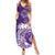 Polynesian Women's Day Summer Maxi Dress Plumeria Passion - Purple LT7 Women Purple - Polynesian Pride