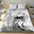 Polynesian Women's Day Bedding Set Plumeria Passion - White LT7 - Polynesian Pride