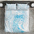 Polynesian Women's Day Bedding Set Plumeria Passion - Turquoise LT7 Turquoise - Polynesian Pride