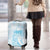Polynesian Women's Day Luggage Cover Plumeria Passion - Turquoise LT7 - Polynesian Pride
