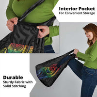 New Zealand Pride Grocery Bag Takatapui Rainbow Fern