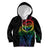 New Zealand Pride Kid Hoodie Takatapui Rainbow Fern