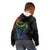 New Zealand Pride Kid Hoodie Takatapui Rainbow Fern