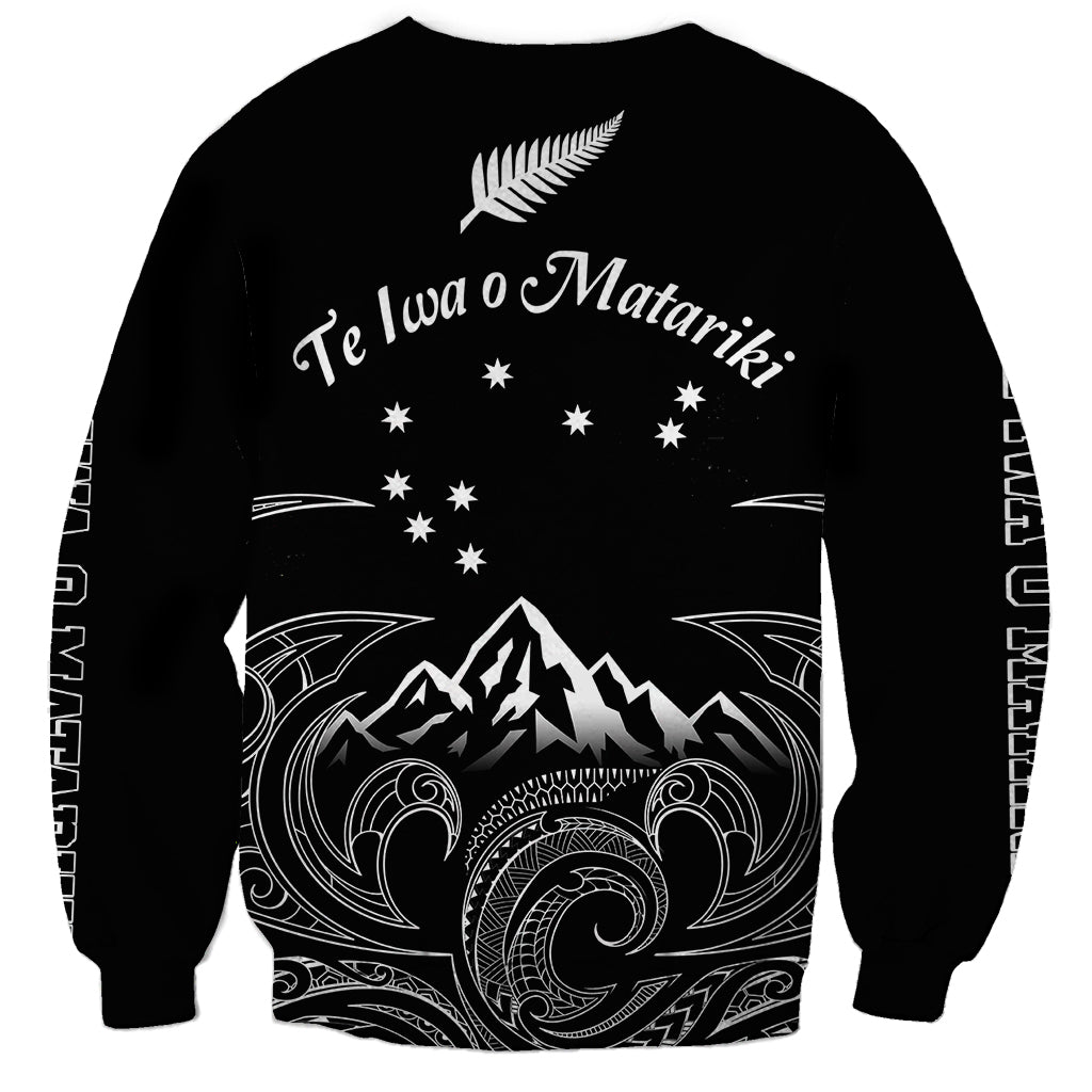 New Zealand Sweatshirt Maori Te Iwa o Matariki LT7 - Polynesian Pride