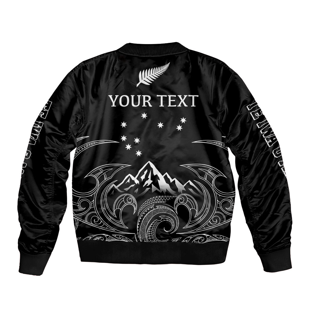 Personalised New Zealand Bomber Jacket Maori Te Iwa o Matariki LT7 - Polynesian Pride
