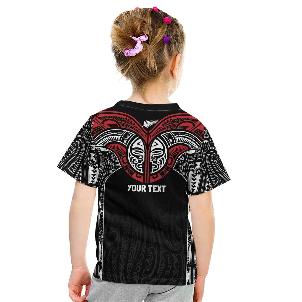 Aotearoa Maori Personalized Kid T Shirt Toitu Te Tiriti Ake! Ake! Ake!