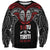 Aotearoa Maori Personalized Sweatshirt Toitu Te Tiriti Ake! Ake! Ake!