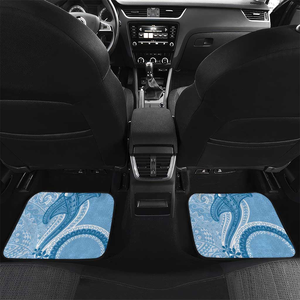 Micronesia FSM Car Mats Shark and Manta Classic Style