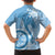 Micronesia FSM Family Matching Puletasi and Hawaiian Shirt Shark and Manta Classic Style